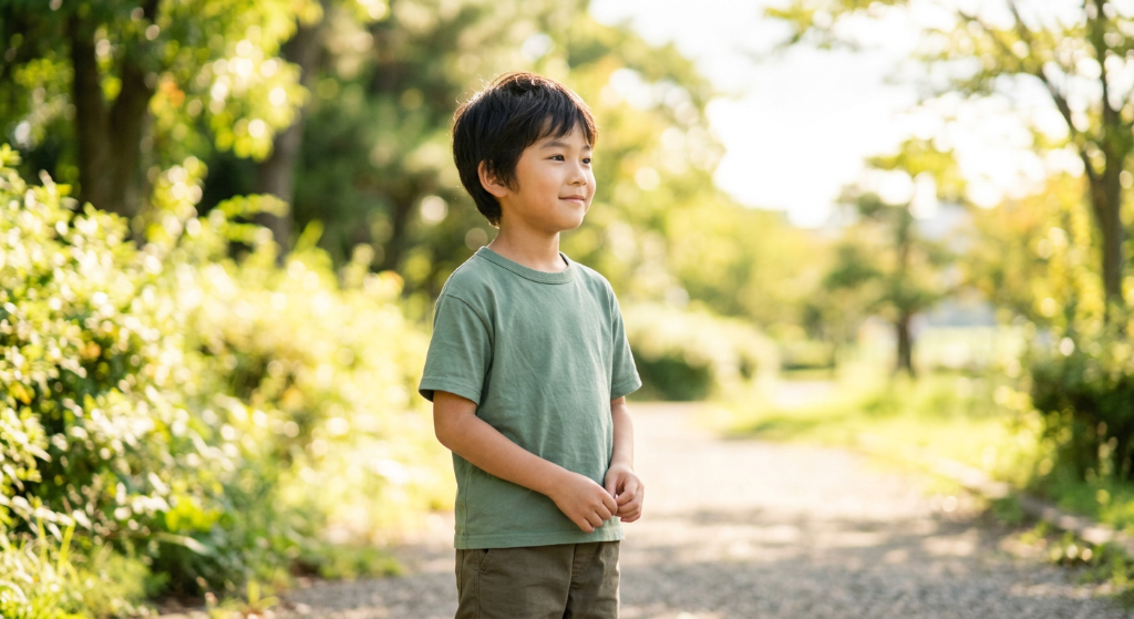 診察を受ける子どもの様子